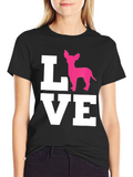Dog Lover T-Shirt - Chihuahua Graphic Tee
