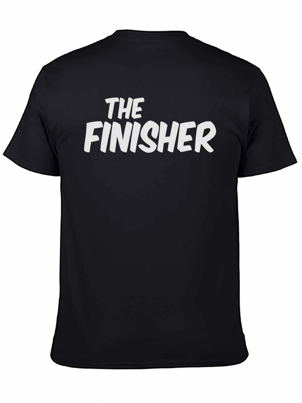 The Finisher Graphic Tee - Black Casual Shirt