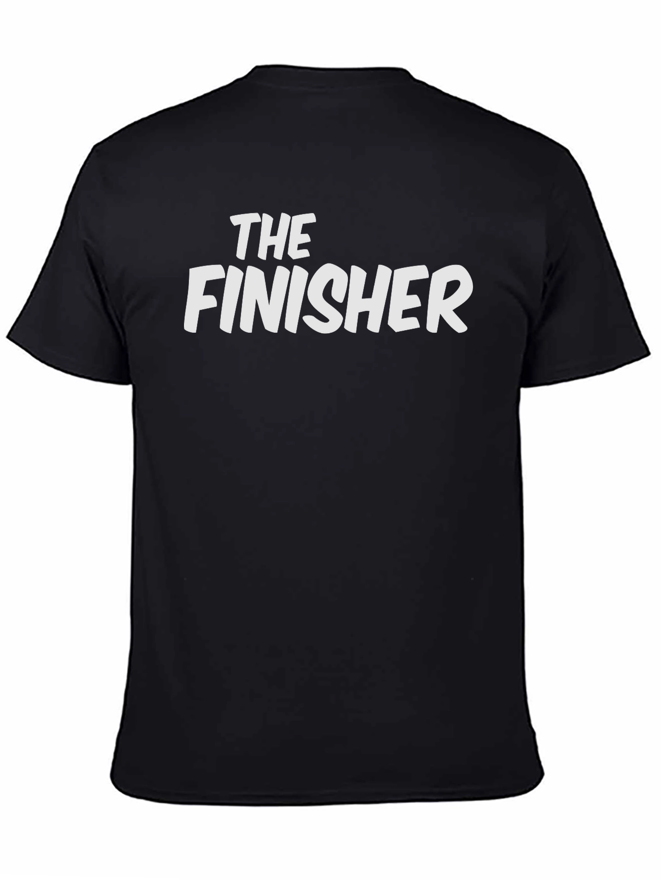 The Finisher Graphic Tee - Black Casual Shirt