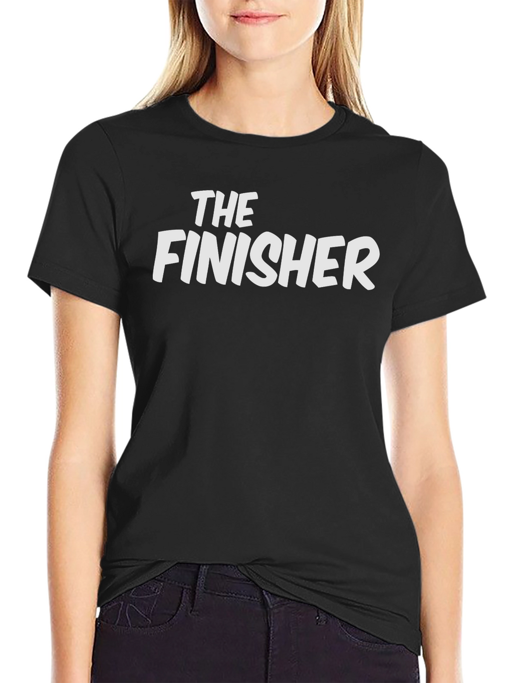 The Finisher Graphic Tee - Black Casual Shirt