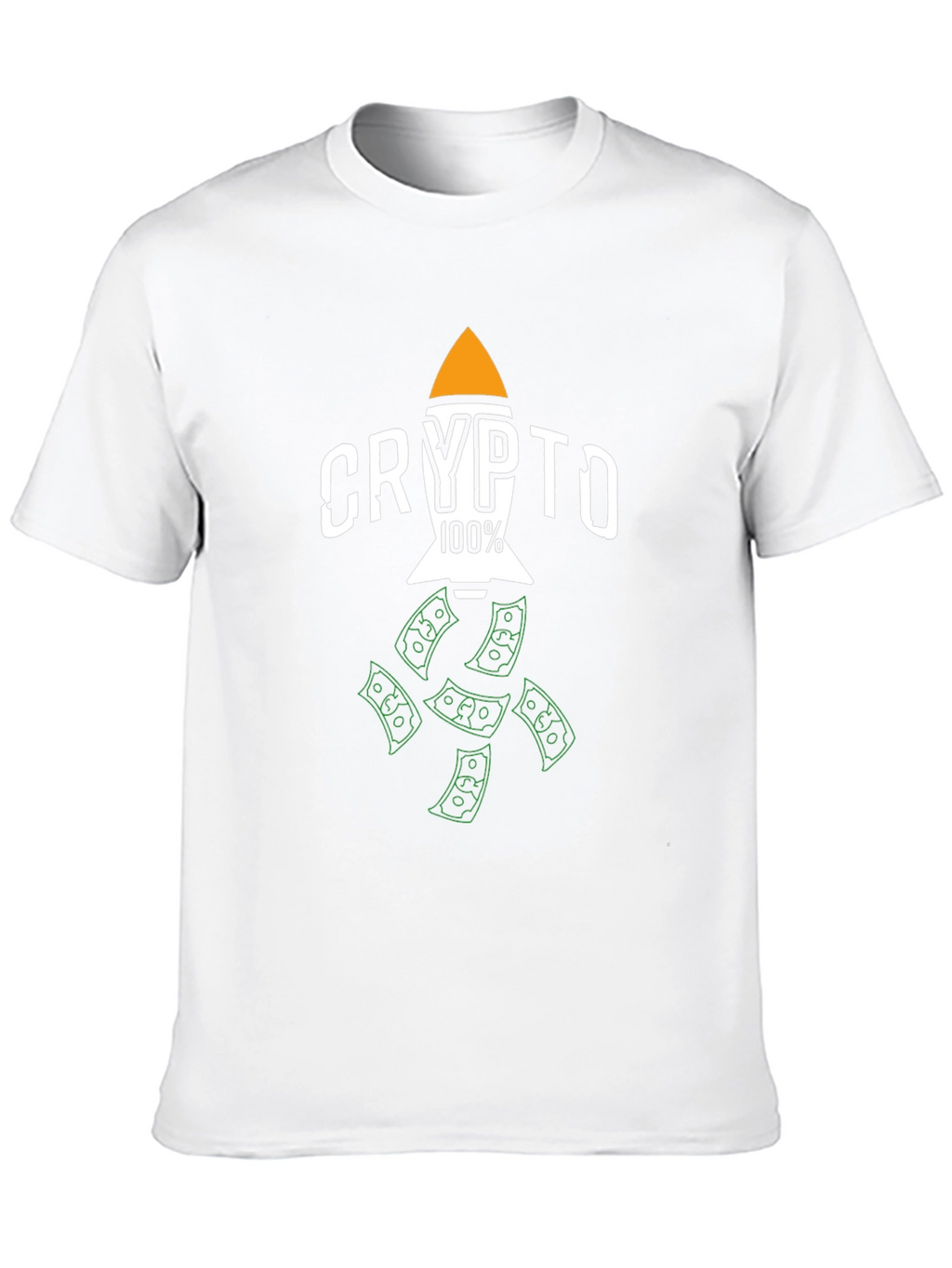 Crypto Rocket 100% T-Shirt