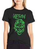 Vegan Zombie Graphic Tee - Black T-Shirt