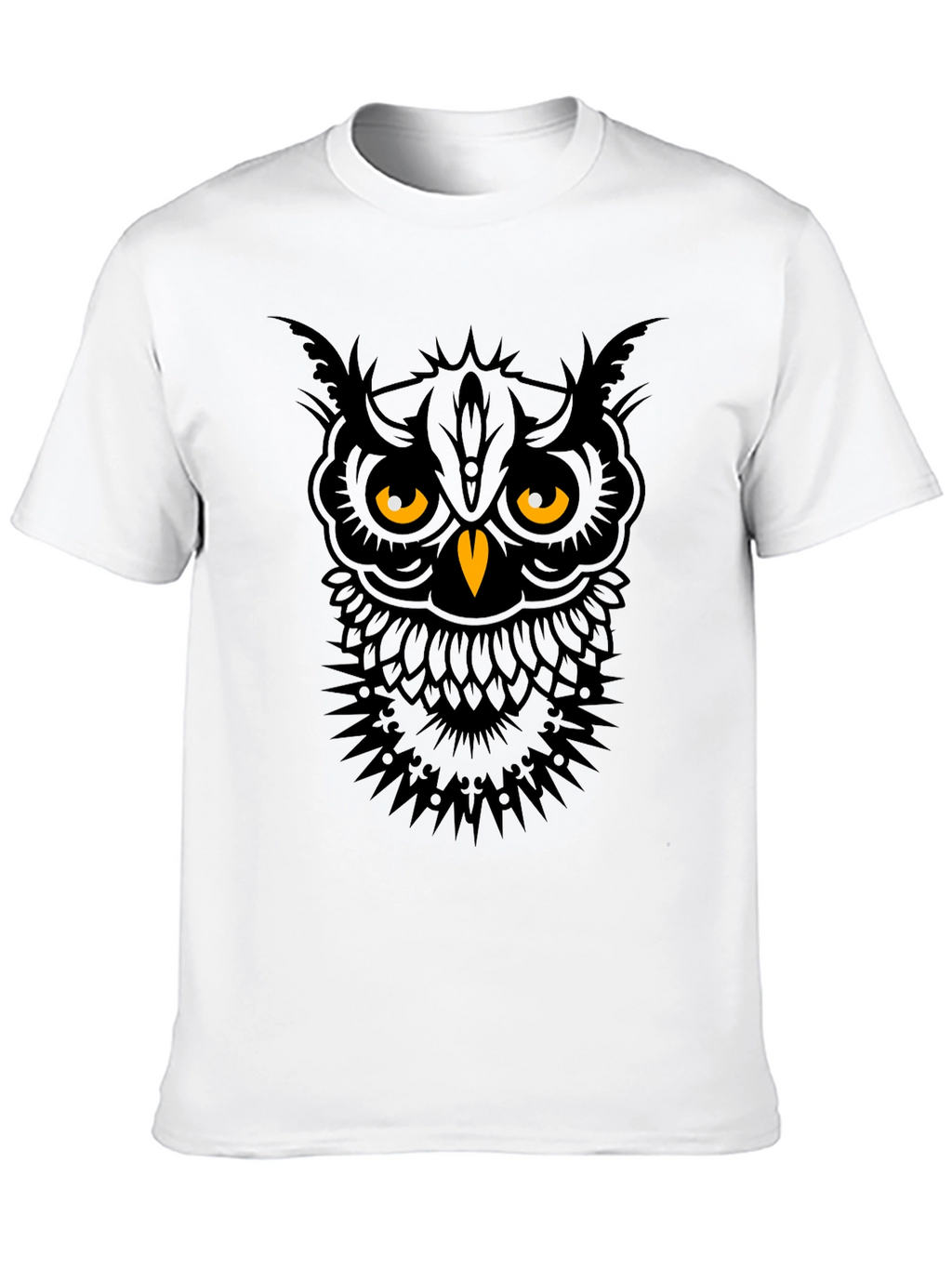 Owl Graphic Tee - Mens Black T-Shirt