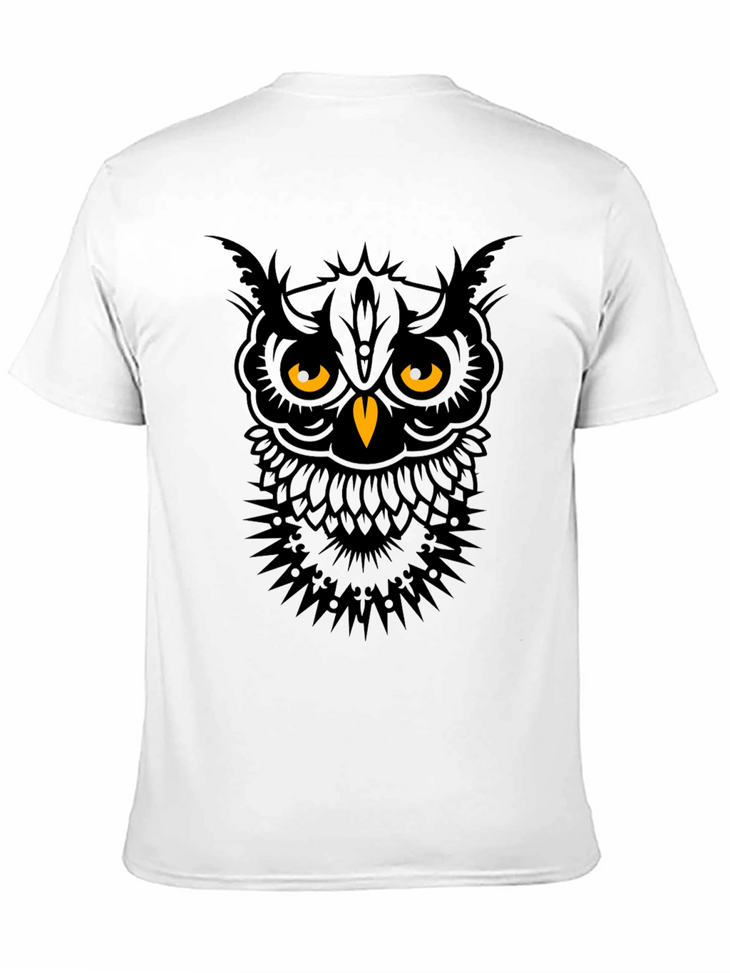Owl Graphic Tee - Mens Black T-Shirt