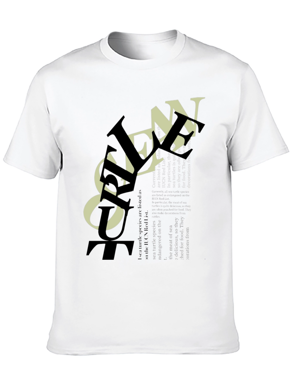 Stylish Black T-Shirt with Unique Graphic Print