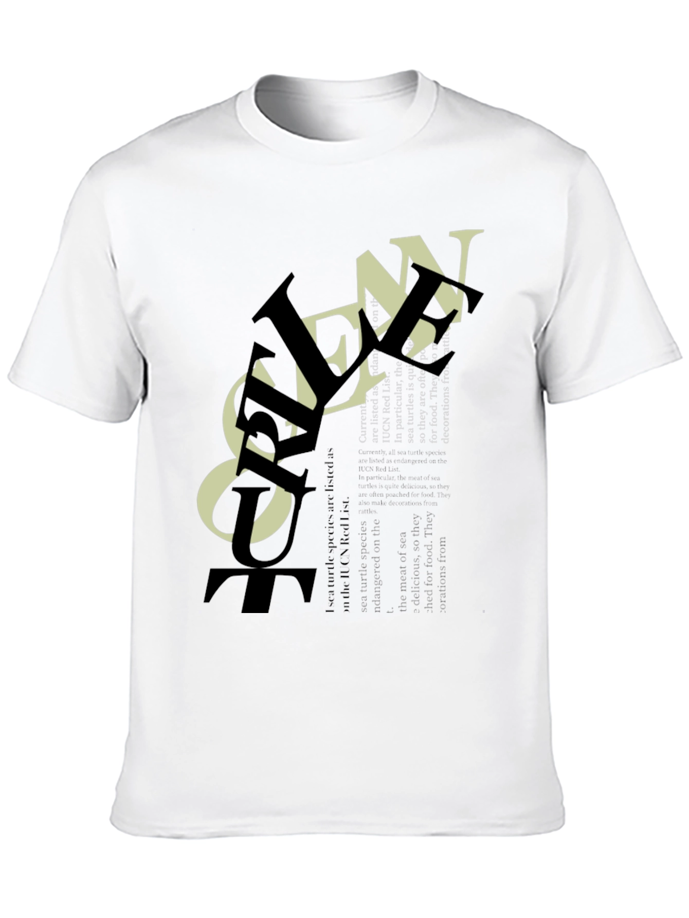 Stylish Black T-Shirt with Unique Graphic Print