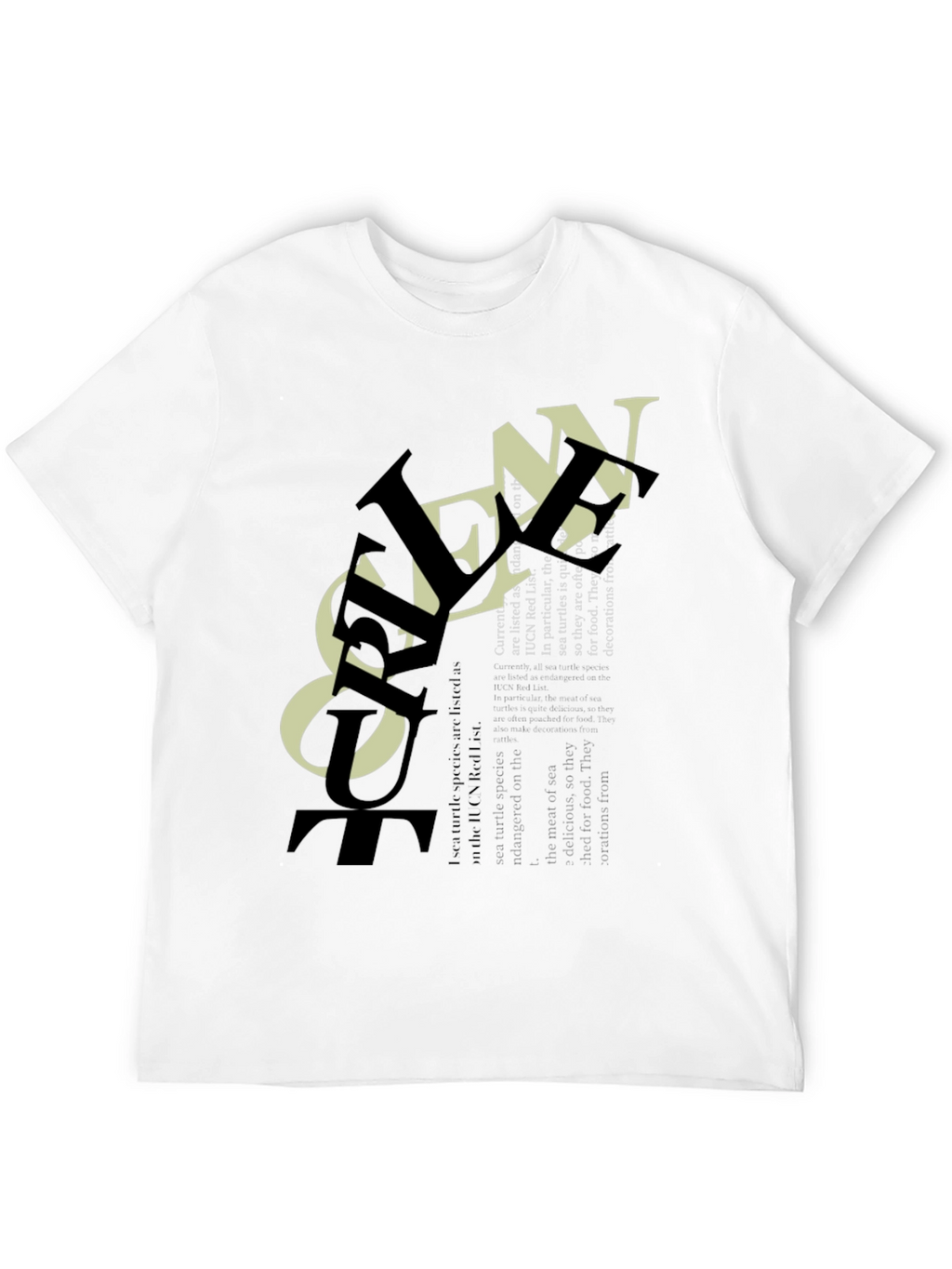 Stylish Black T-Shirt with Unique Graphic Print