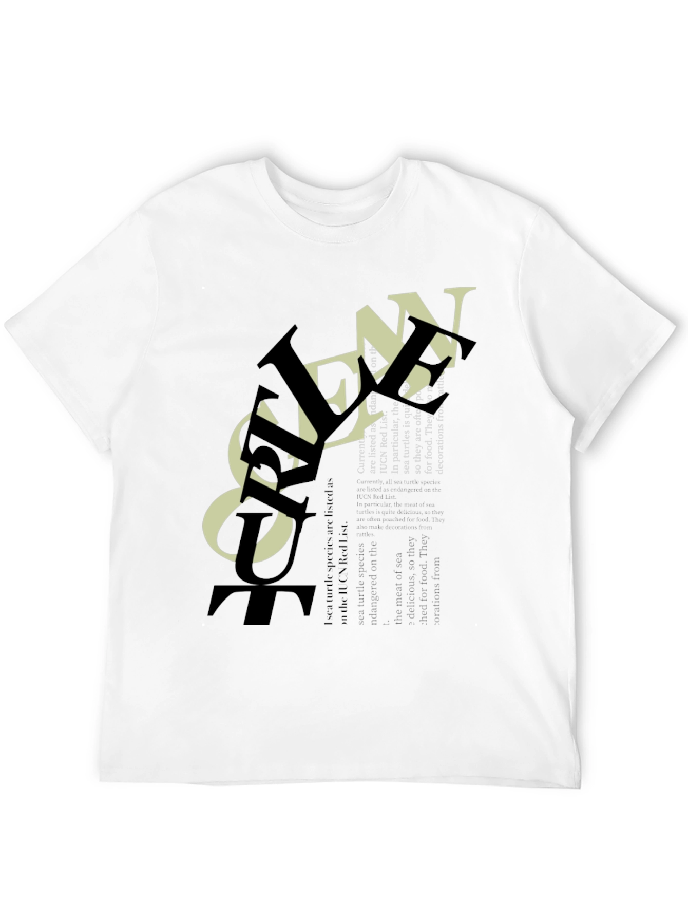 Stylish Black T-Shirt with Unique Graphic Print