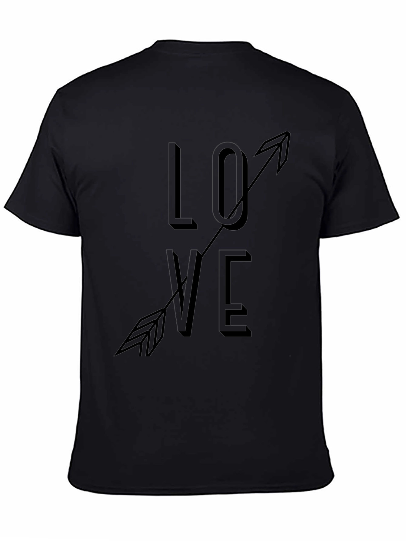 Love Arrow Graphic Tee - Trendy Casual Shirt