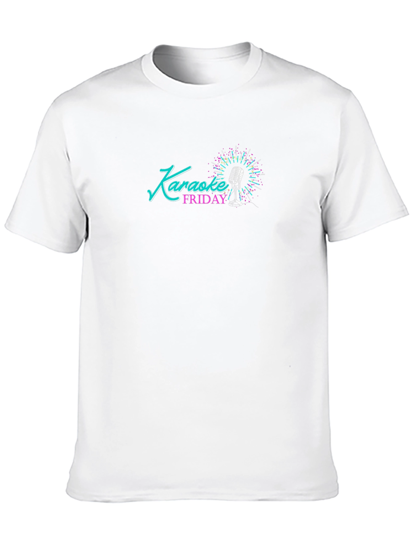Karaoke Friday Black T-Shirt