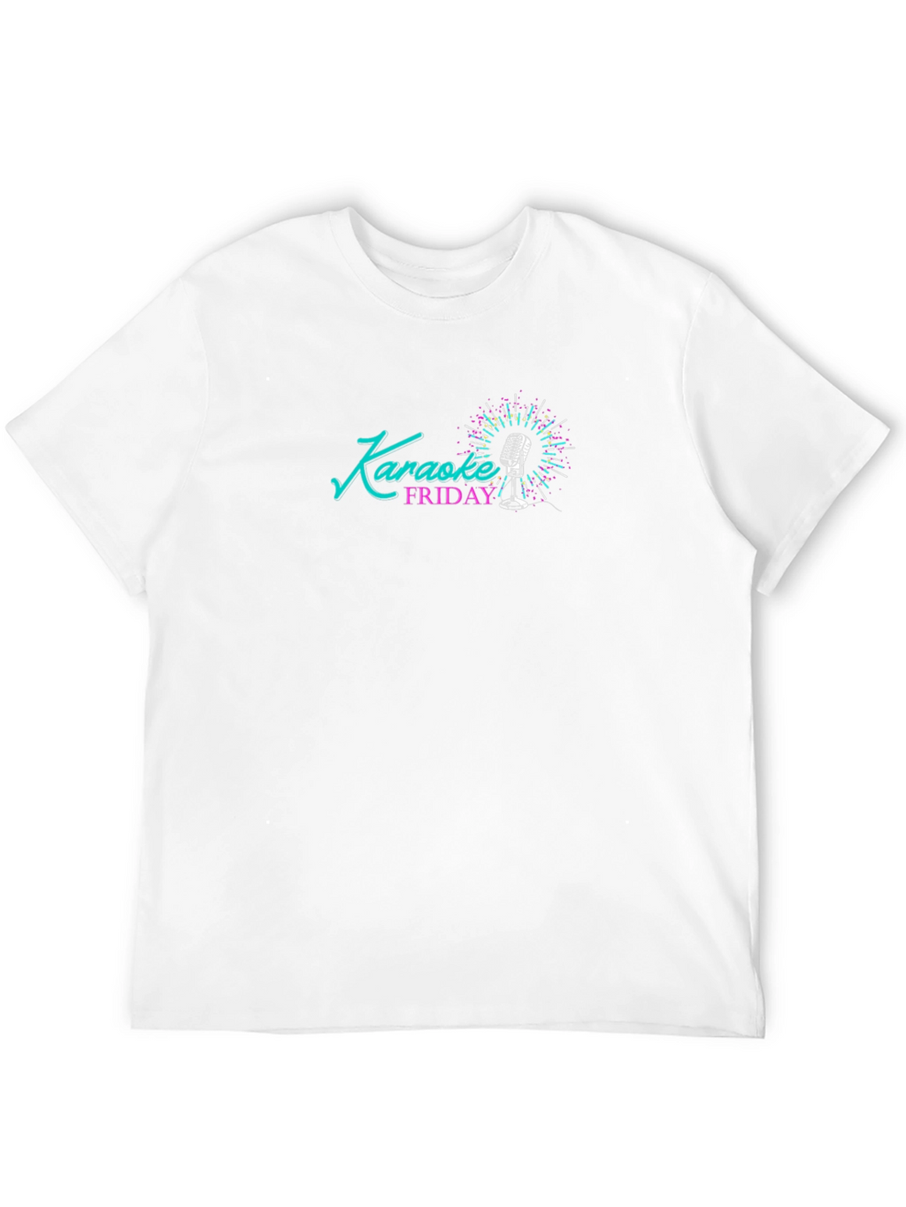 Karaoke Friday Black T-Shirt