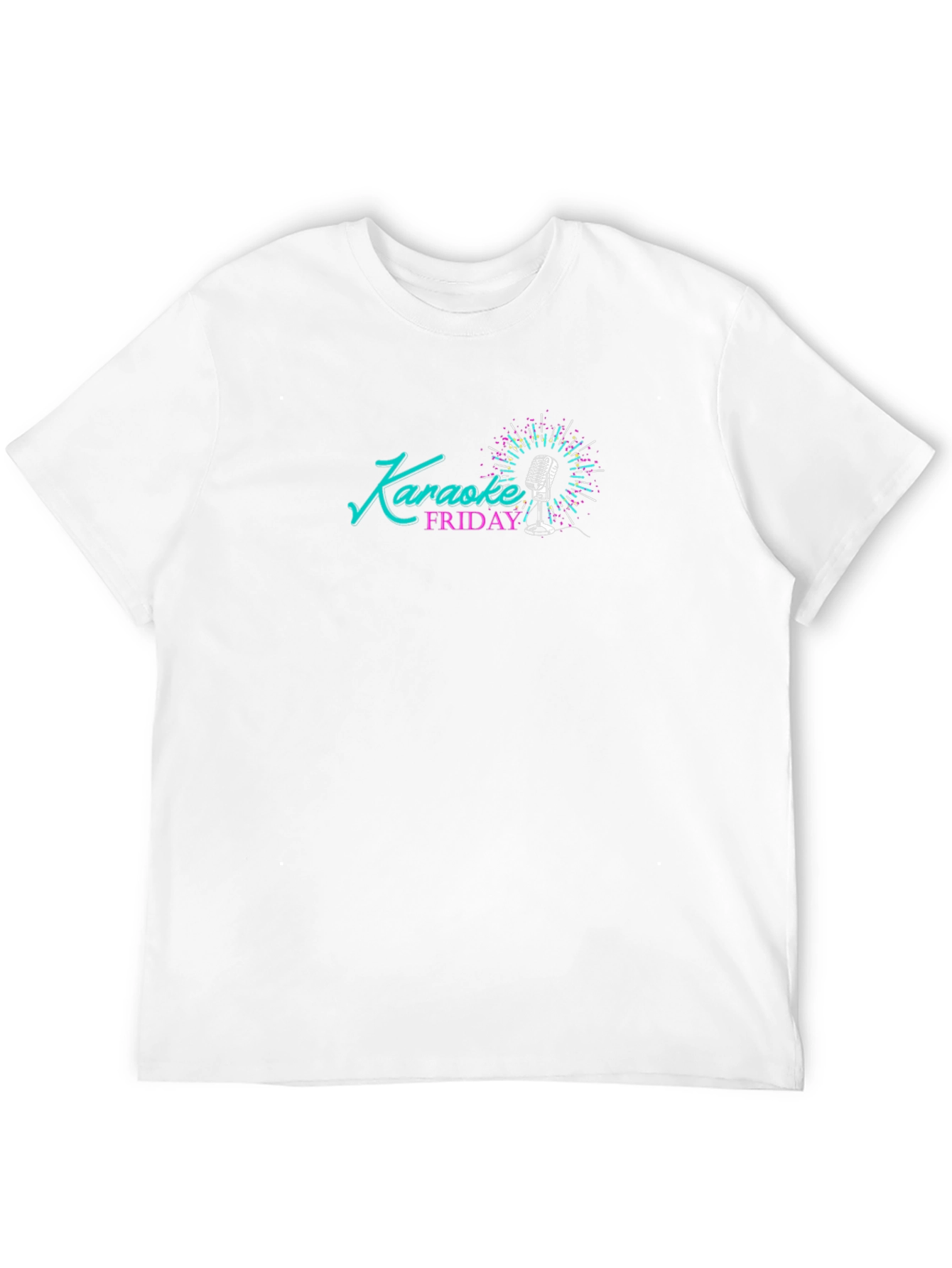 Karaoke Friday Black T-Shirt