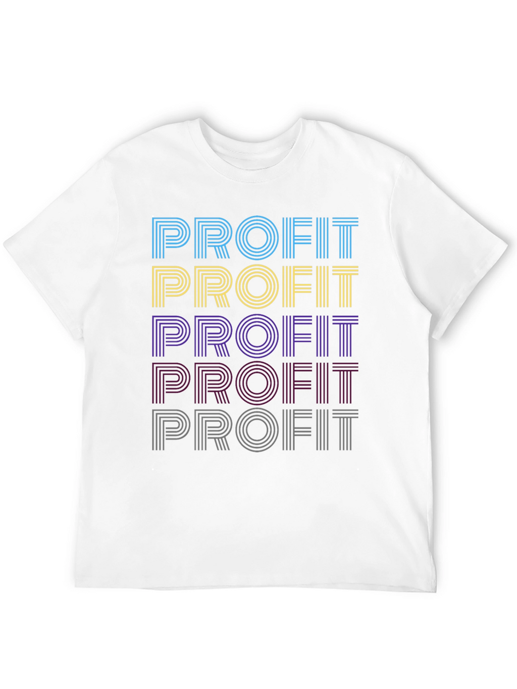 Retro Profit Graphic Tee - Unisex T-Shirt
