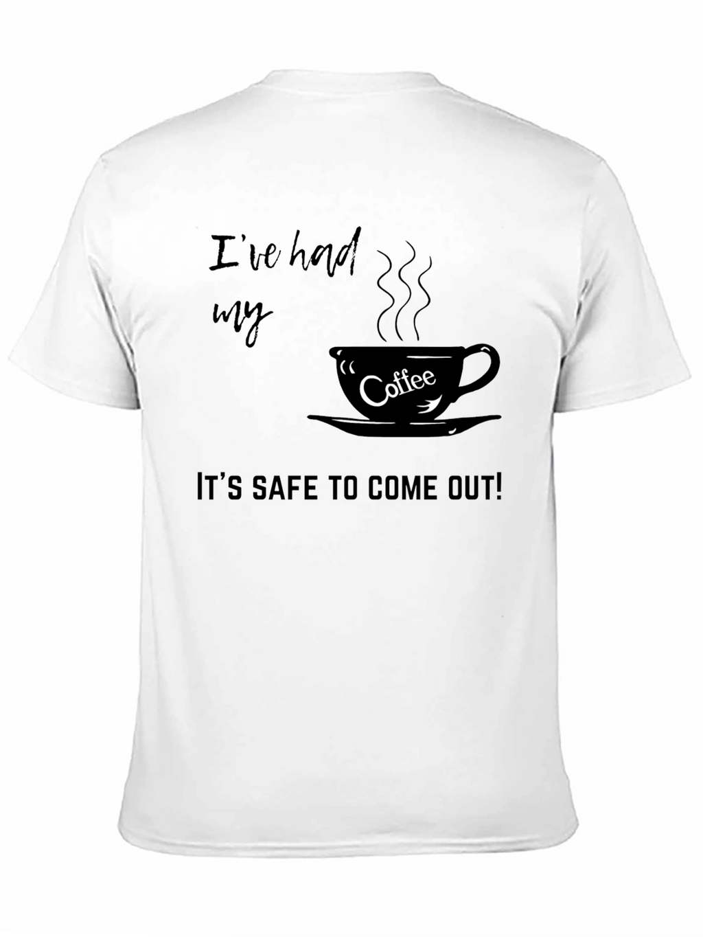 Coffee Lovers Slogan T-Shirt