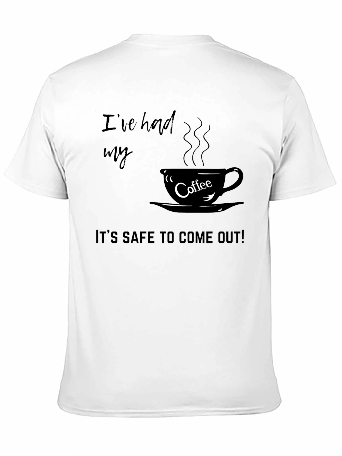 Coffee Lovers Slogan T-Shirt