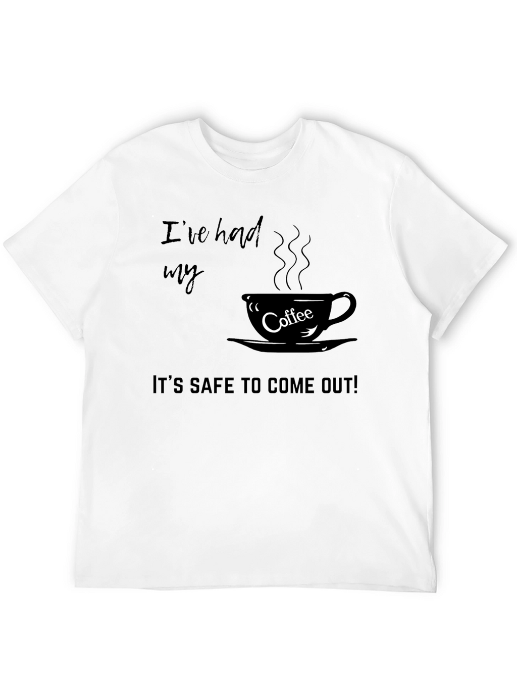 Coffee Lovers Slogan T-Shirt