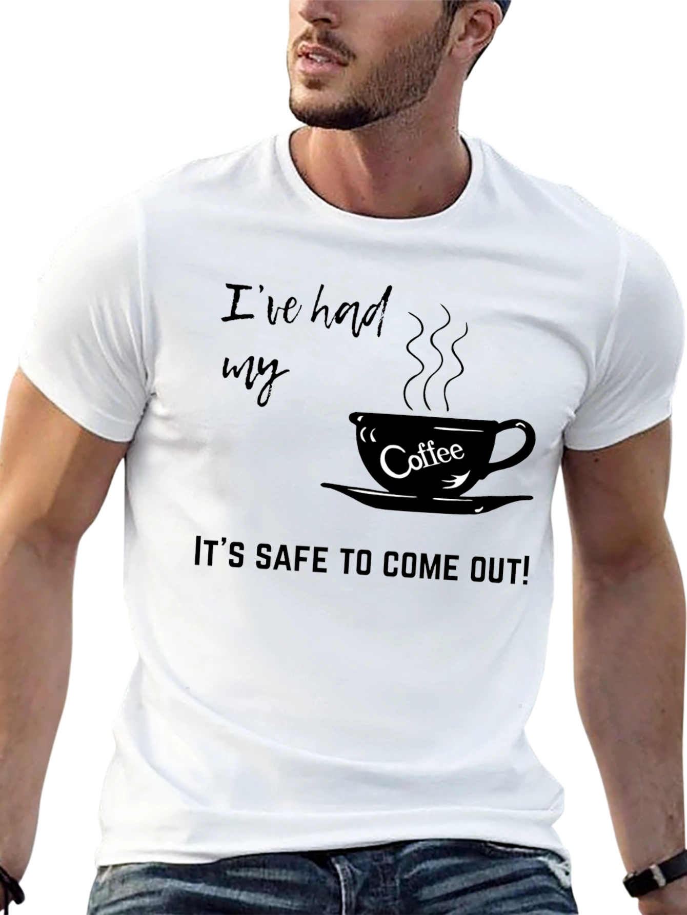Coffee Lovers Slogan T-Shirt