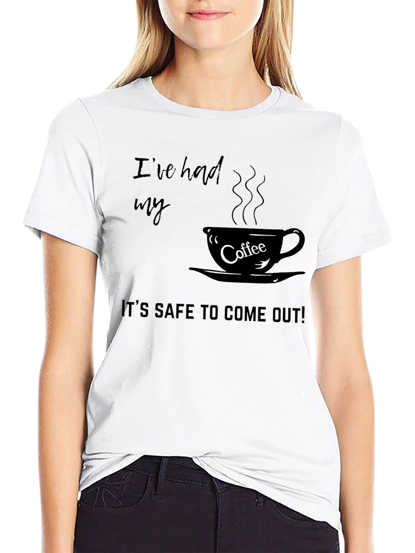 Coffee Lovers Slogan T-Shirt