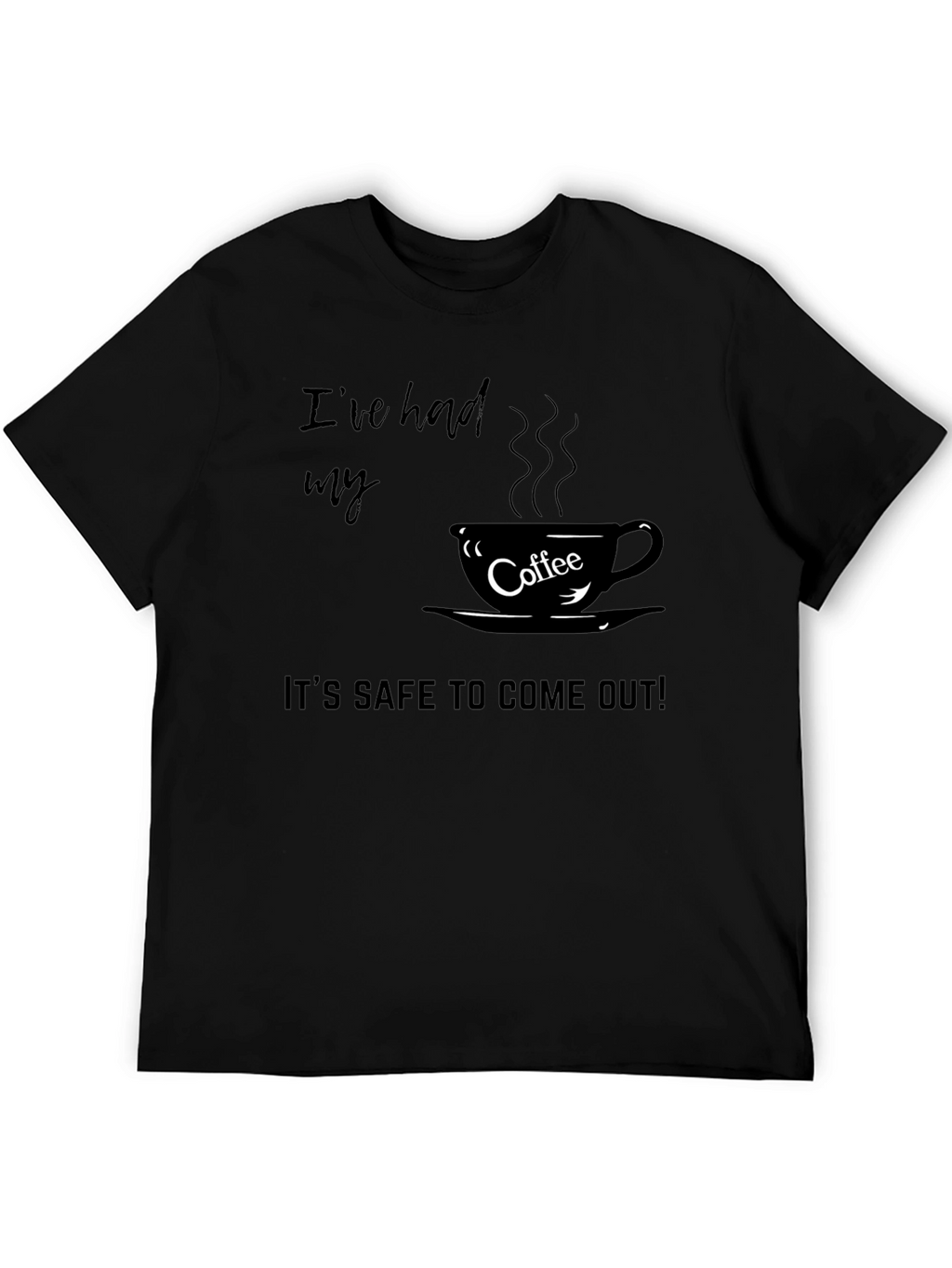 Coffee Lovers Slogan T-Shirt