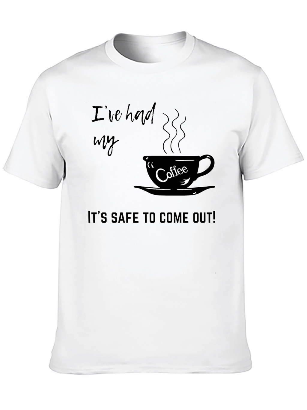 Coffee Lovers Slogan T-Shirt