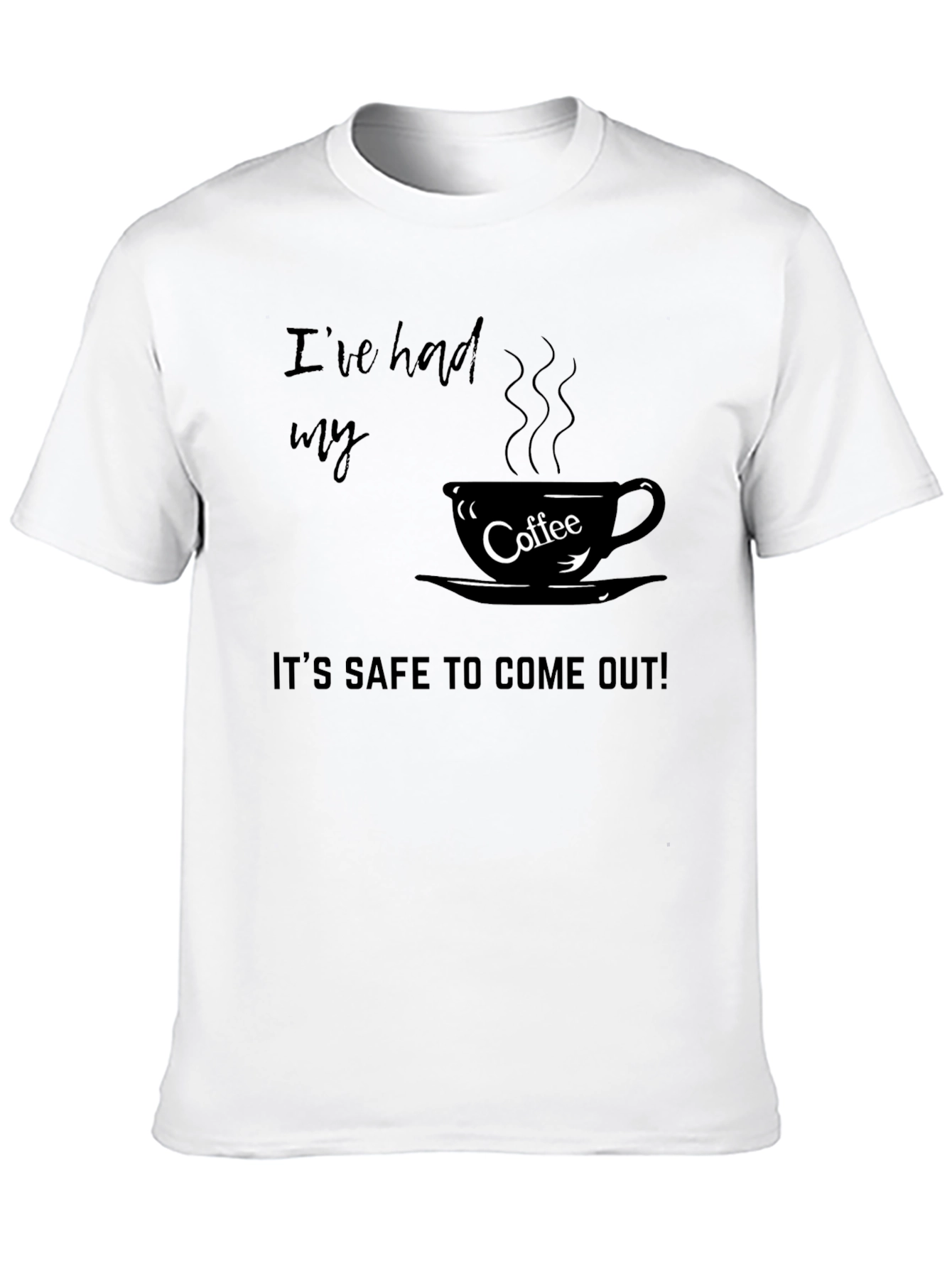 Coffee Lovers Slogan T-Shirt
