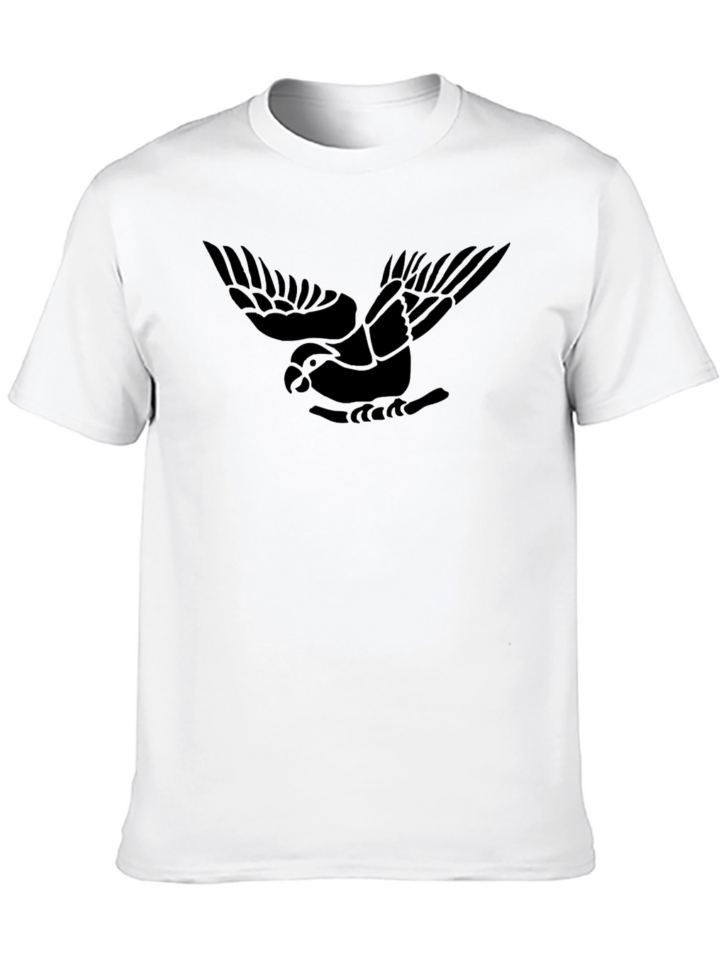 Bird on Branch Graphic Tee - Modern Casual Style