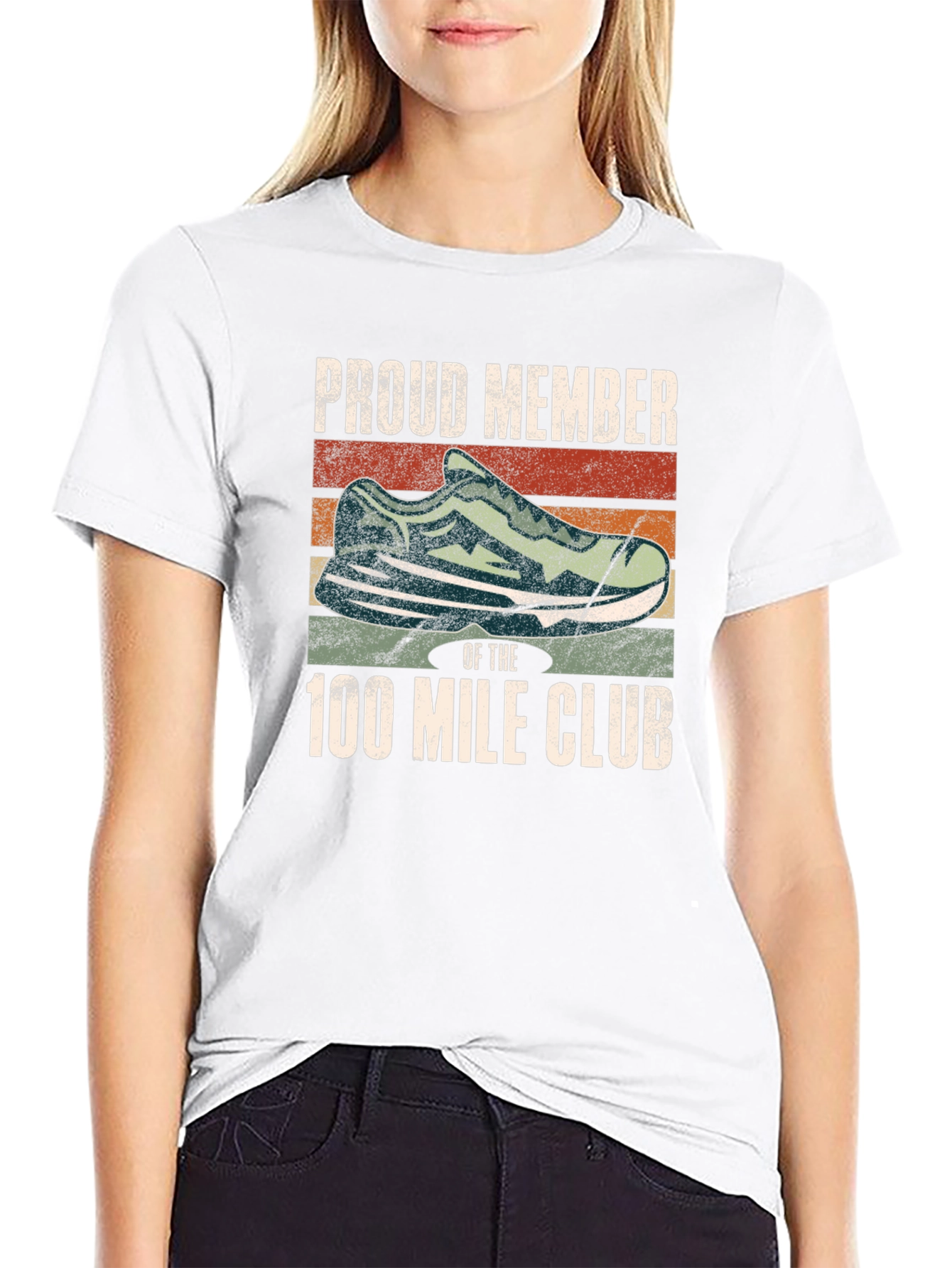100 Mile Club T-Shirt - Runners Pride