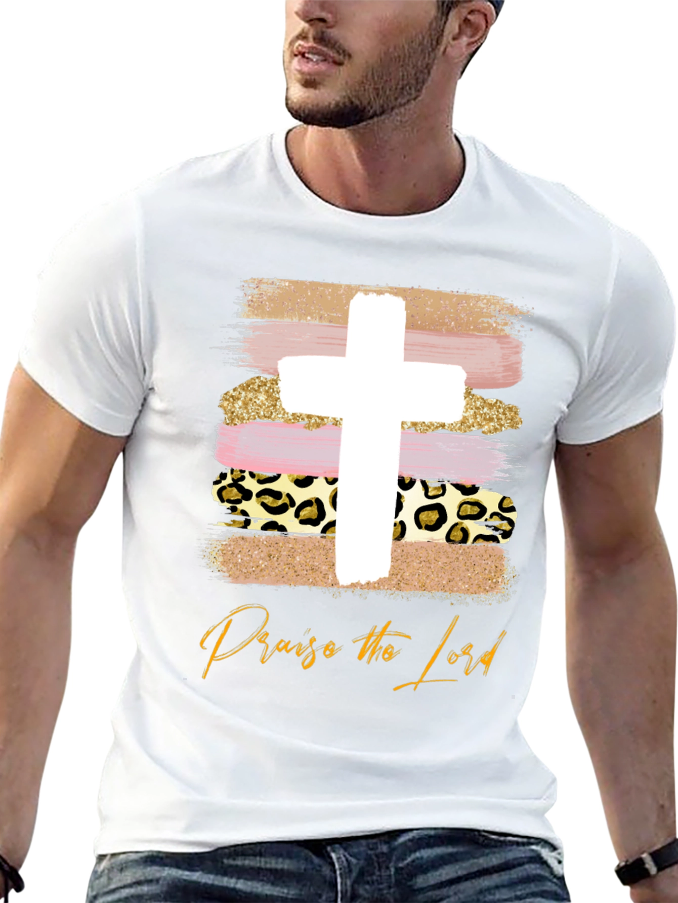 Praise the Lord Christian Graphic T-Shirt