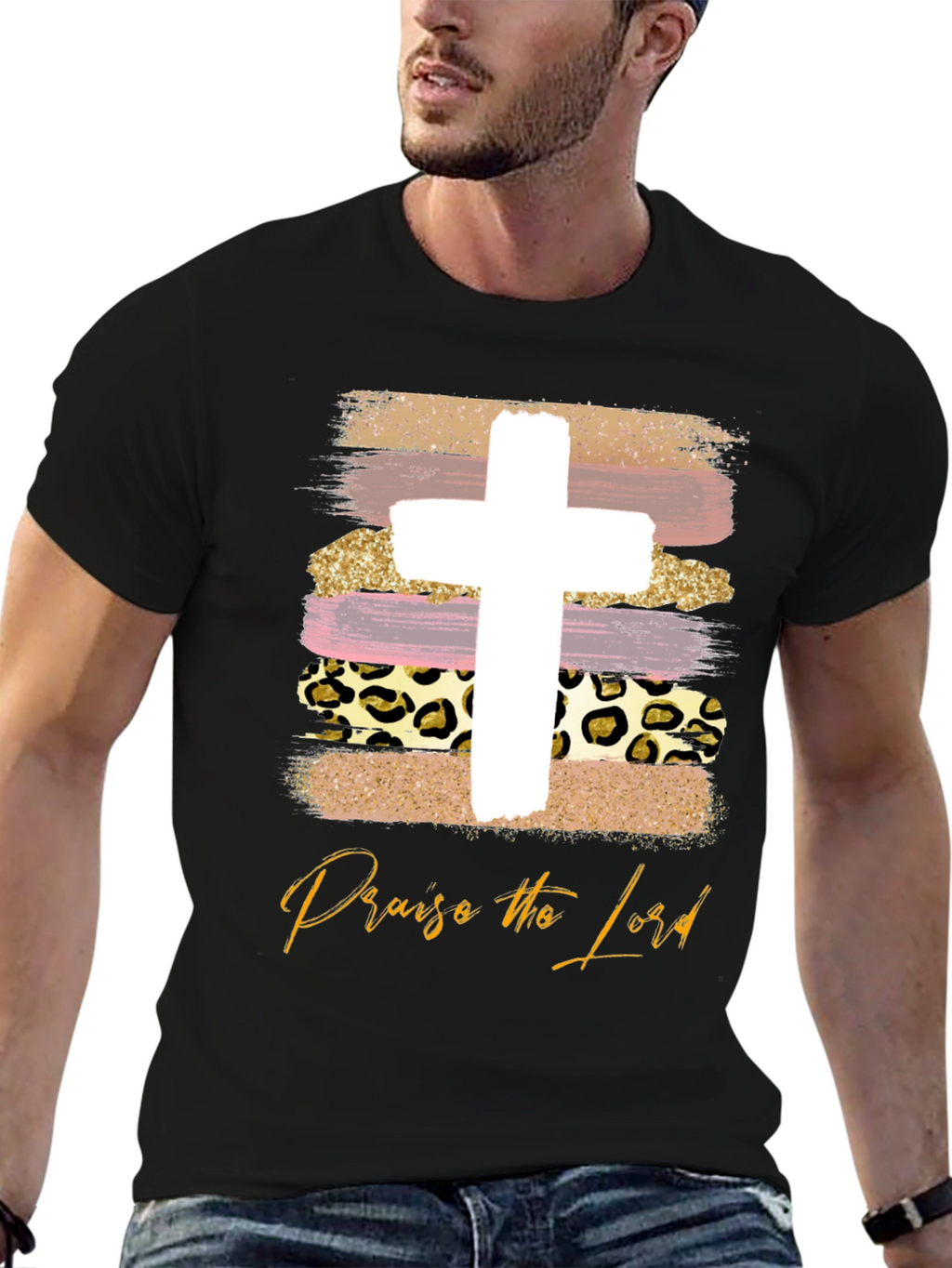 Praise the Lord Christian Graphic T-Shirt