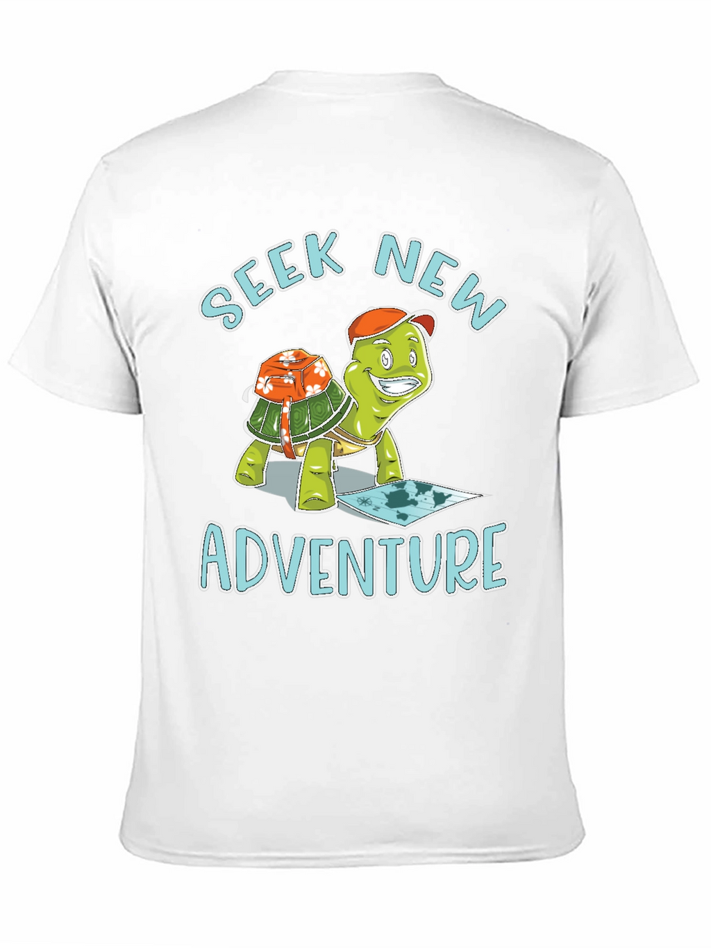 Seek New Adventure Turtle T-Shirt