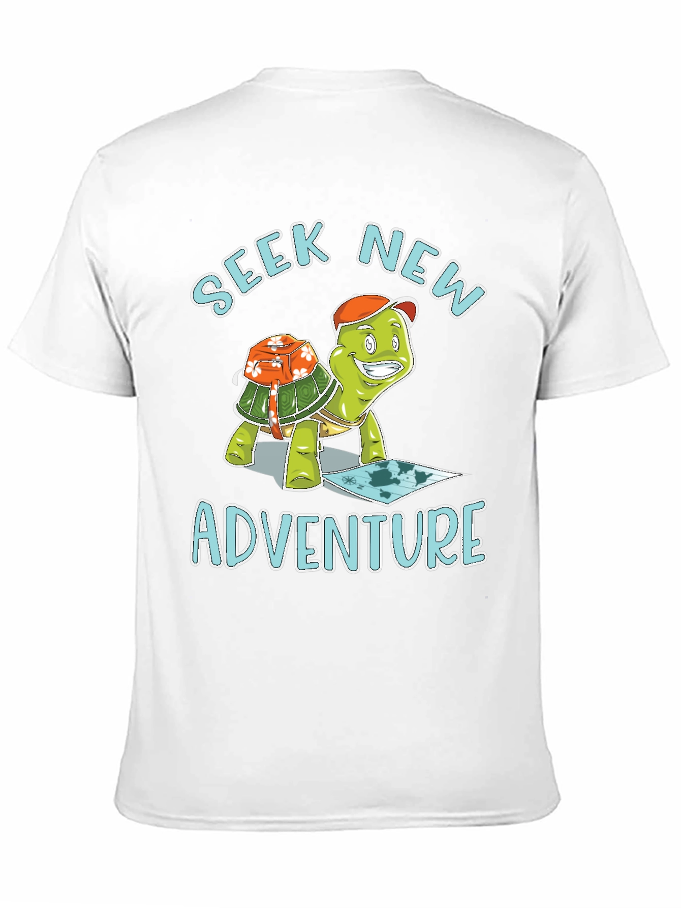 Seek New Adventure Turtle T-Shirt