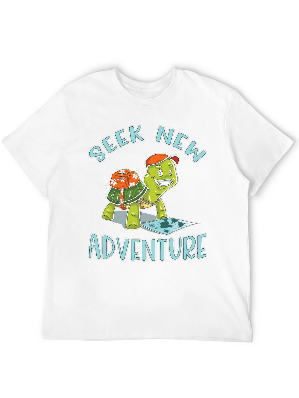 Seek New Adventure Turtle T-Shirt
