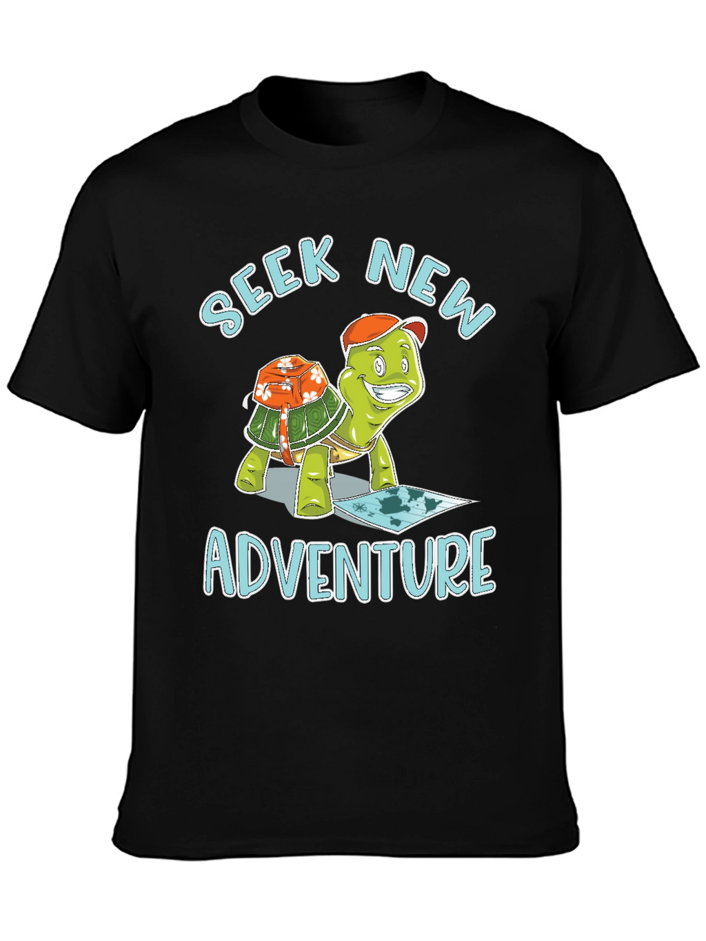 Seek New Adventure Turtle T-Shirt
