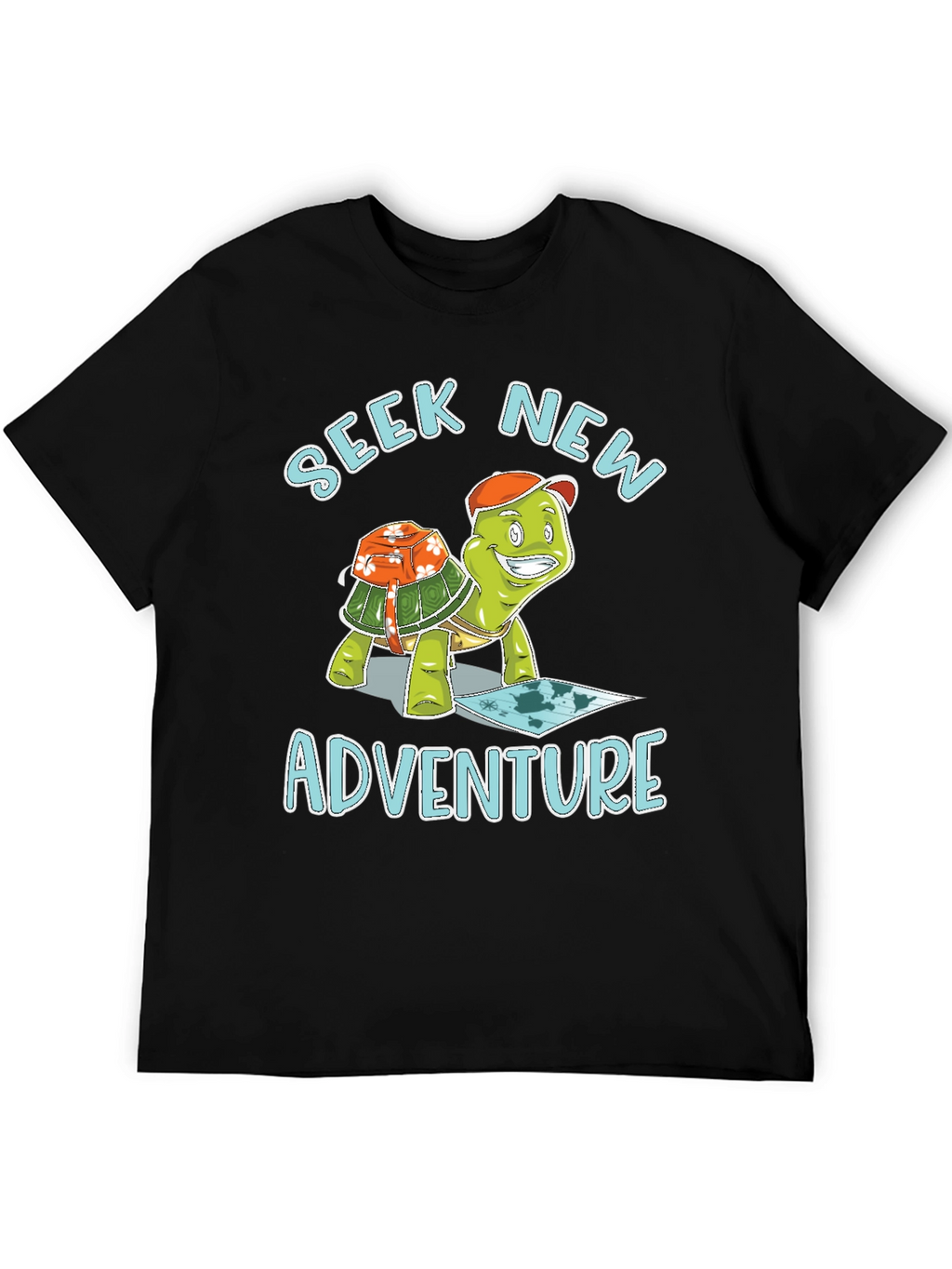 Seek New Adventure Turtle T-Shirt