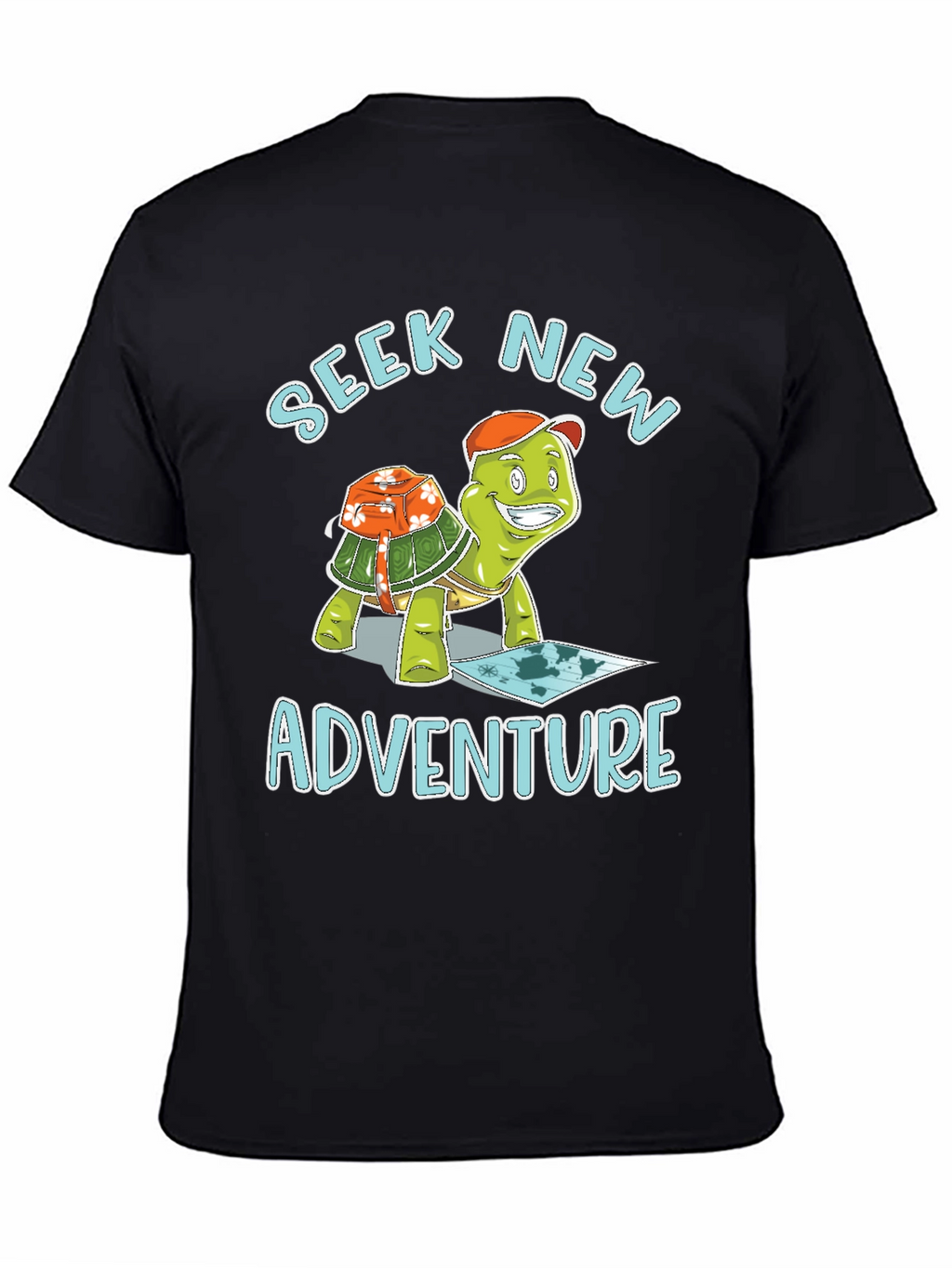 Seek New Adventure Turtle T-Shirt