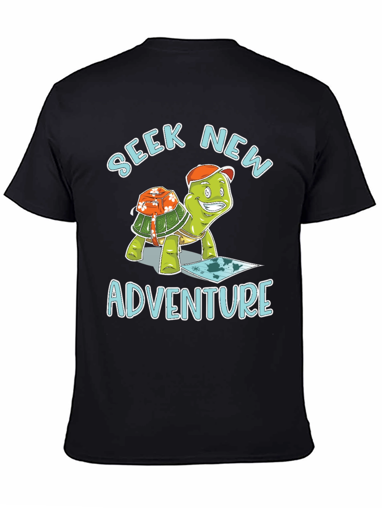 Seek New Adventure Turtle T-Shirt