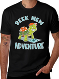 Seek New Adventure Turtle T-Shirt