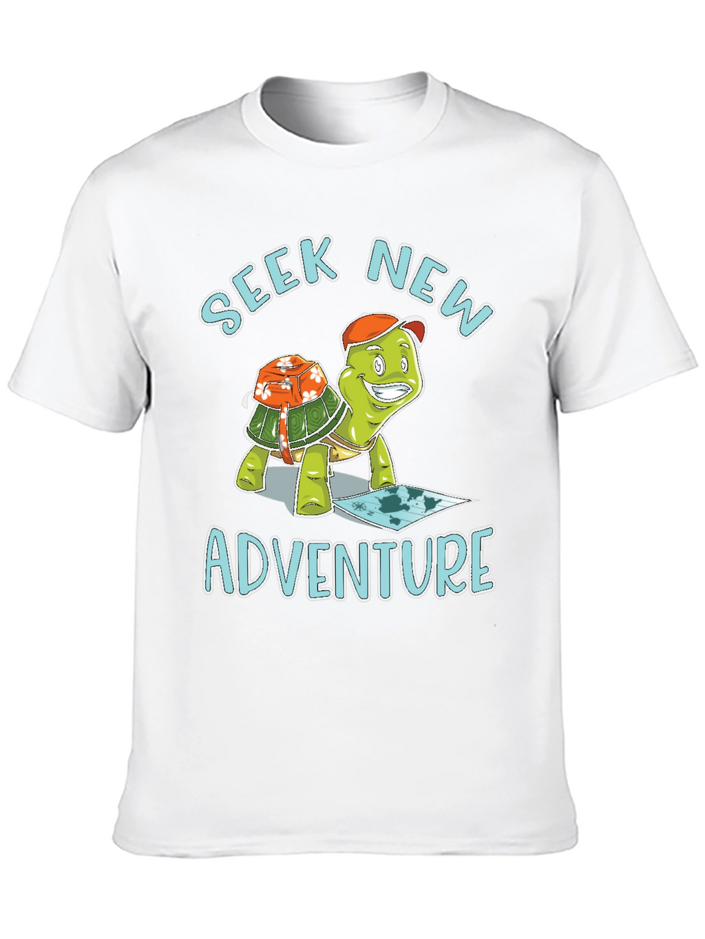 Seek New Adventure Turtle T-Shirt