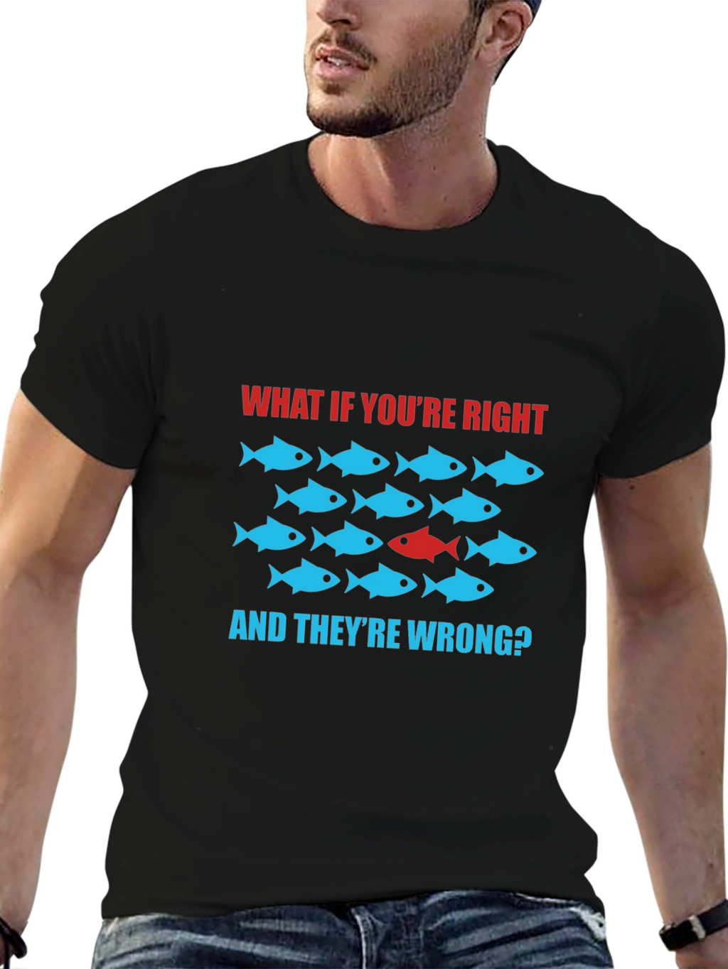 Unique Fish T-Shirt - Stand Out From The Crowd!