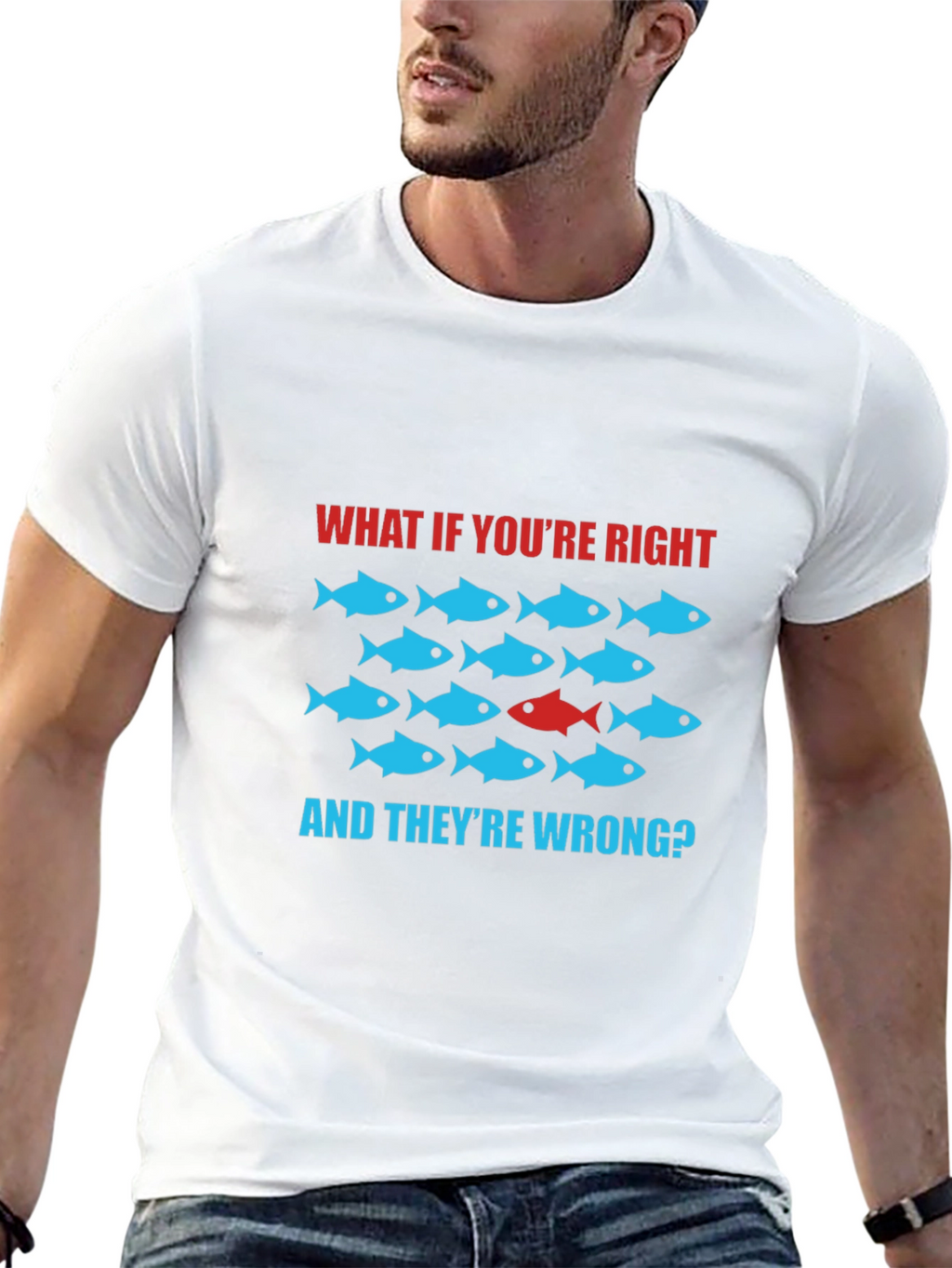 Unique Fish T-Shirt - Stand Out From The Crowd!