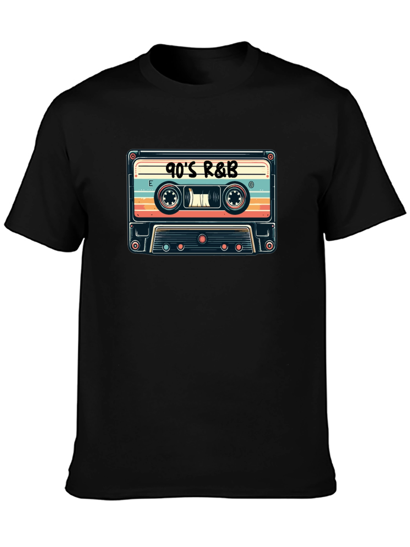 90s R&B Cassette Tape Graphic T-Shirt