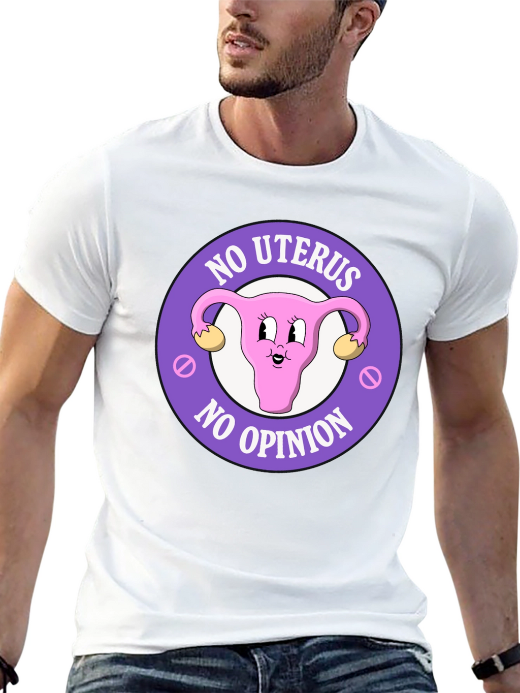 No Uterus No Opinion Graphic Tee