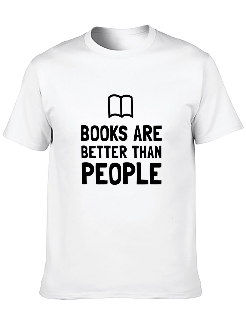 Books Are Better Than People Graphic Tee