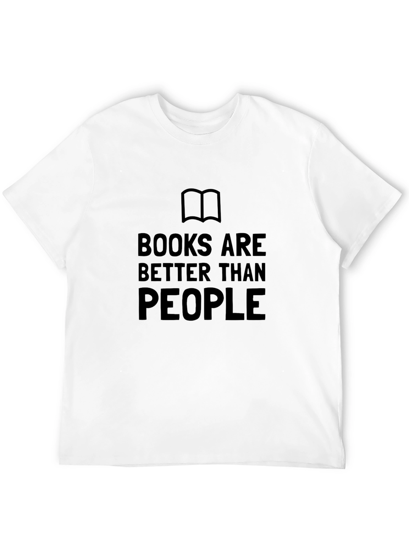 Books Are Better Than People Graphic Tee