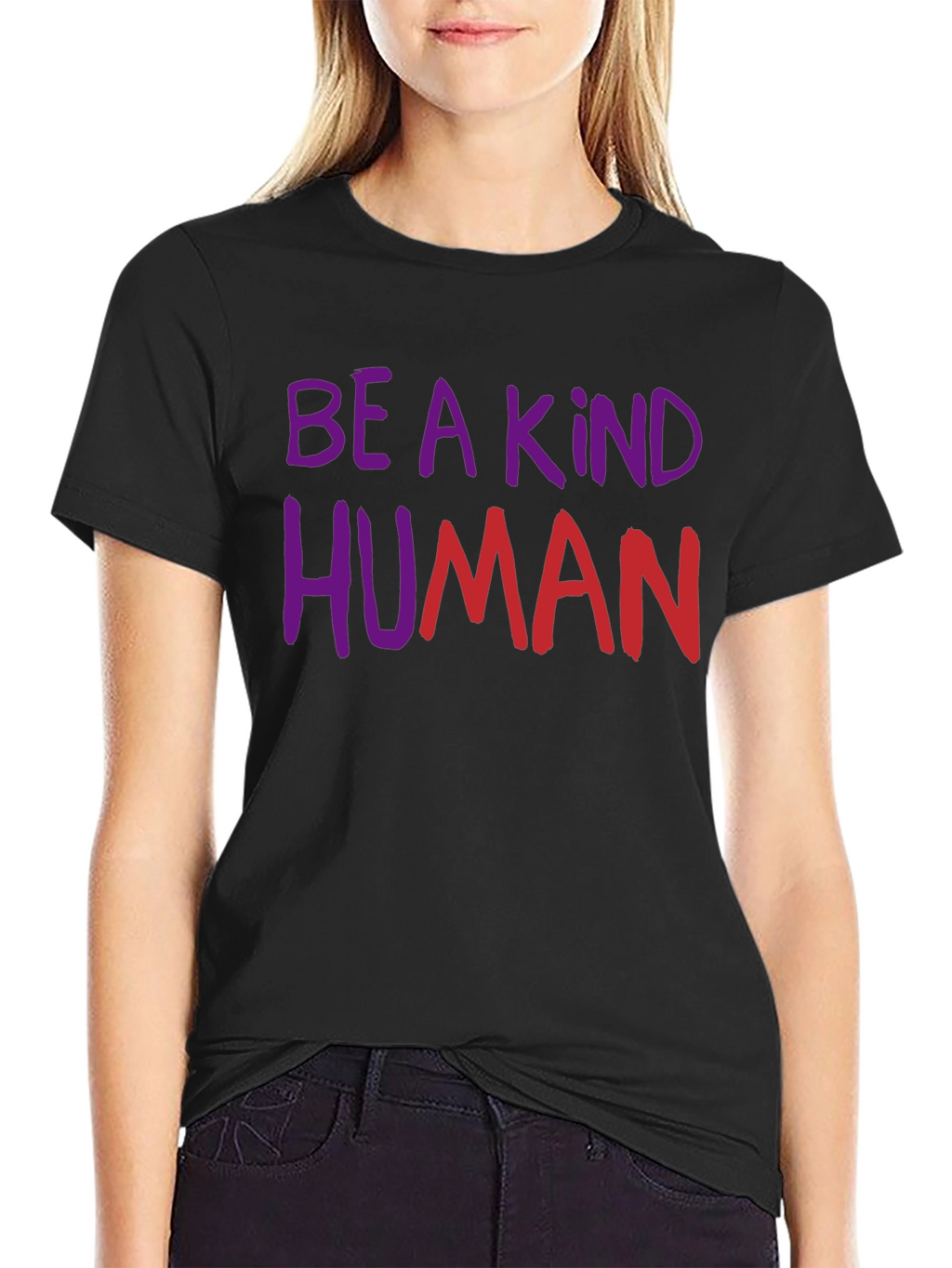 Be A Kind Human Graphic T-Shirt