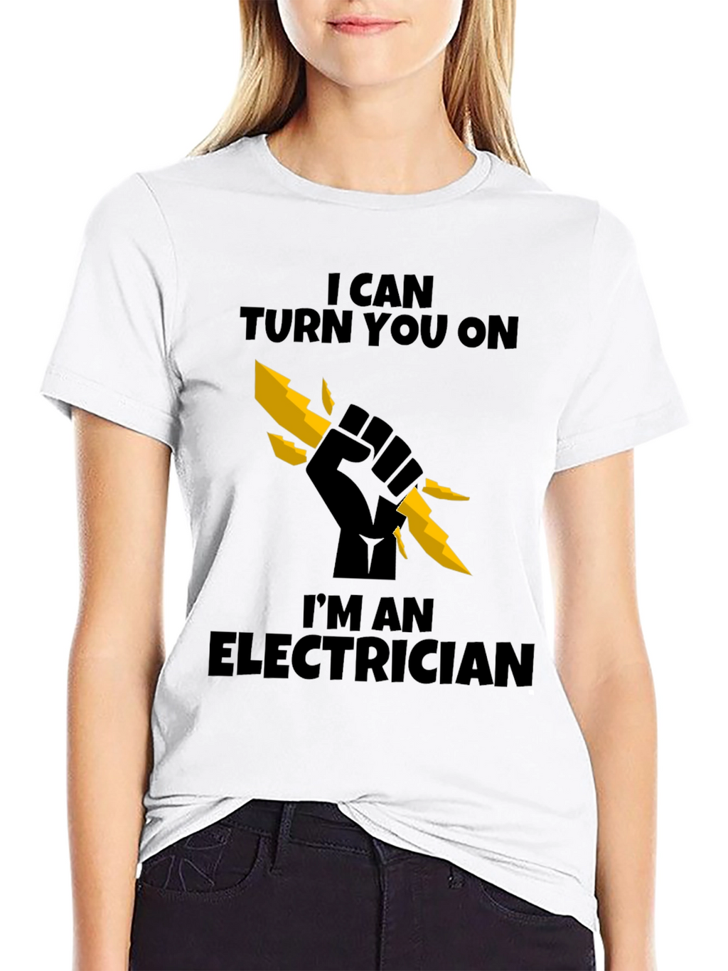 Electrician T-Shirt - I Can Turn You On