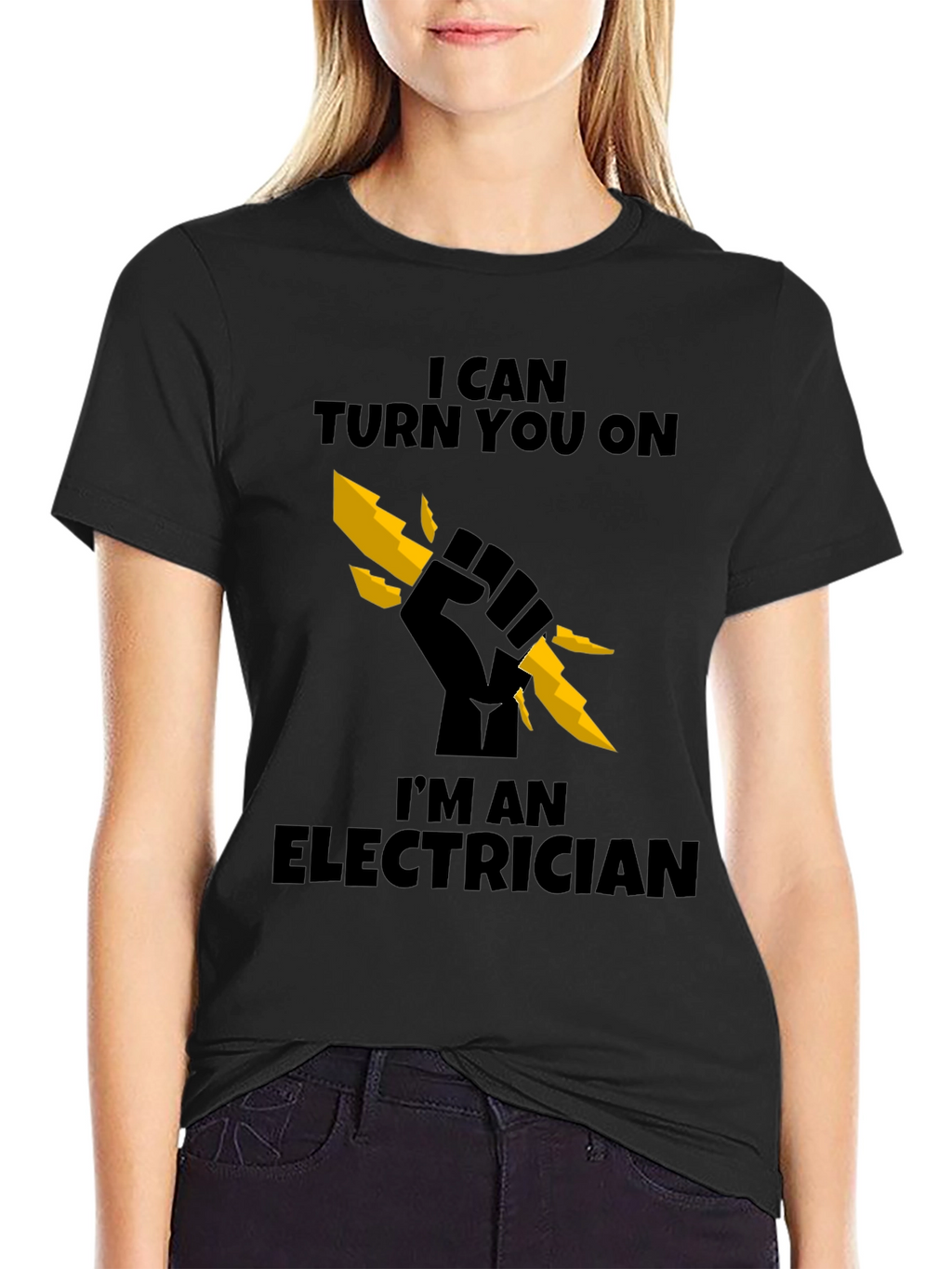 Electrician T-Shirt - I Can Turn You On