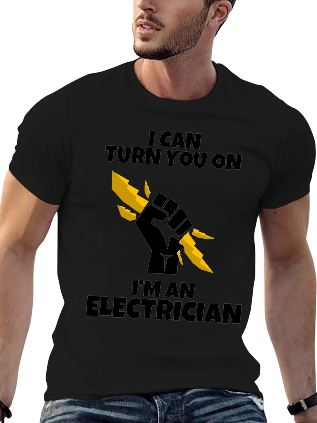 Electrician T-Shirt - I Can Turn You On