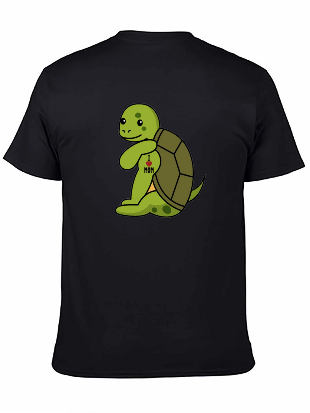 Turtle I Heart Mom Tattoo T-Shirt