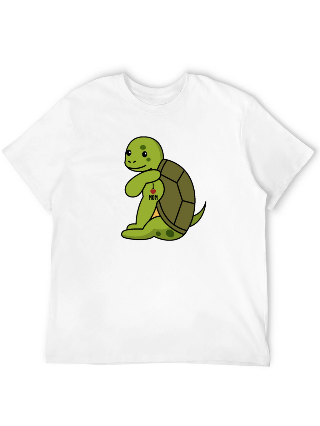 Turtle I Heart Mom Tattoo T-Shirt